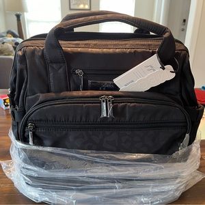 Brand new, with tags, Jujube diaper bag. DR BFF - BLACK CATWALK model.